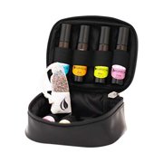 Organiche 100% Pure & Organic Therapeutic Grade Essential Oils with Travel Kit For Aromatherapy Massage Diffuser Humidifier Sleep Anxiety Stress; 8 Relaxing Essential Oil Blends Rollers 10 ml bottles