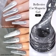 thumbnail image 4 of BORN PRETTY 10ml Gel Magnético Gato Reflectante Purpurina Semi Permanente Remojo UV LED Barniz, 4 of 4