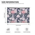 thumbnail image 4 of Haiem Rose Flowers Music Lover Merch Makeup Bag, Cosmetic Bag,Singer Fans Cosmetic Bag, Portable Stationary Storage Organizer, Travel Makeup Bag, 4 of 8