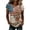 EliteGoogv#Beige, variant on Women Vintage American Flag Floral Print Crew Neck Short Sleeve T-Shirt Casual Patriotic Boho Style Fashion Tee Shirts Blouses Tunics Tops,Beige,L