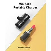 VT052L 5000mAh Power Bank,Portable Charger Battery Pack,Compatible with iPhone,Black
