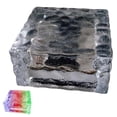 thumbnail image 4 of Yuarrent Cubo de hielo solar Luz de vida Cubo de hielo a prueba de agua Luz de piso Sin cableado Luz solar cuadrada subterránea LED con 4 cuentas LED Iluminación y accesorios No.6 Yuarrent HA027589-06, 4 of 6