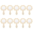 thumbnail image 1 of 10pcs Adorable Kids Mirrors DIY Printing Hand Mirrors Wooden Small Mirors, 1 of 8