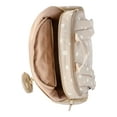 thumbnail image 5 of Madden NYC 18.5" Women's Dome Backpack with Front Pocket and Removable Pouch, Khaki Daisy, 5 of 5