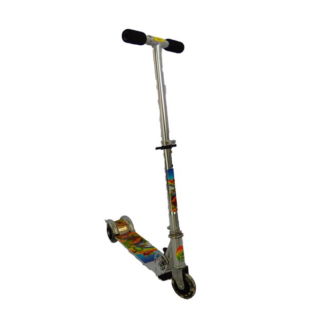 Scooter Plegable The Baby Shop T15840503 infantil 3 llantas Azul -