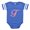 Royal Blue, variant on CafePress - T Pink Initial_Tr - Cute Infant Baby Football Bodysuit