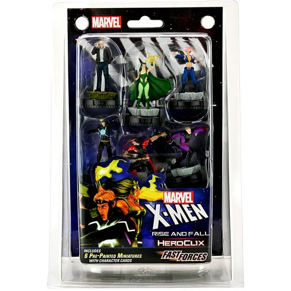 Marvel HeroClix: X-Men Rise and Fall Fast Forces - Miniatures Game, RPG, Ages 14 , 2  Players, 1  Hour