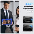 thumbnail image 6 of Case for Lenovo Tab M11 2023 TB-330FU/Xiaoxin Pad 2024 11 inch TB-331FC with Screen Protector, 360 Degree Rotating Kickstand Hand Strap Shockproof Cover with Shoulder Strap, Blue, 6 of 7