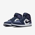 thumbnail image 3 of Air Jordan 1 Mid 'Sanded Purple' - 554724-445, 3 of 6