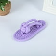 thumbnail image 6 of Pet Boot, Cotton Rope Dog Chew Toy Slipper, Candy Colored Braided Rope Chew for Teeth Cleaning, Puppy Teething Toys for Small Medium Dogs, 6 of 7
