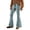Sky Blue@GC@, variant on Mens 70S Disco Flared Pants Vintage Hippie Pants for Men Trendy Funny Graphic Bell Bottoms