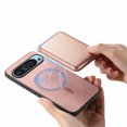 thumbnail image 4 of Wallet Case for Google Pixel 9 / 9 Pro, Classic PU Leather Removable Magnetic Card Back Slot Anti-falling Anti-drop Shockproof Protective Phone Case Cover for Google Pixel 9 / 9 Pro, Pink, 4 of 11