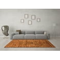 thumbnail image 3 of Ahgly Company Indoor Rectangle Oriental Orange Industrial Area Rugs, 5' x 8', 3 of 4