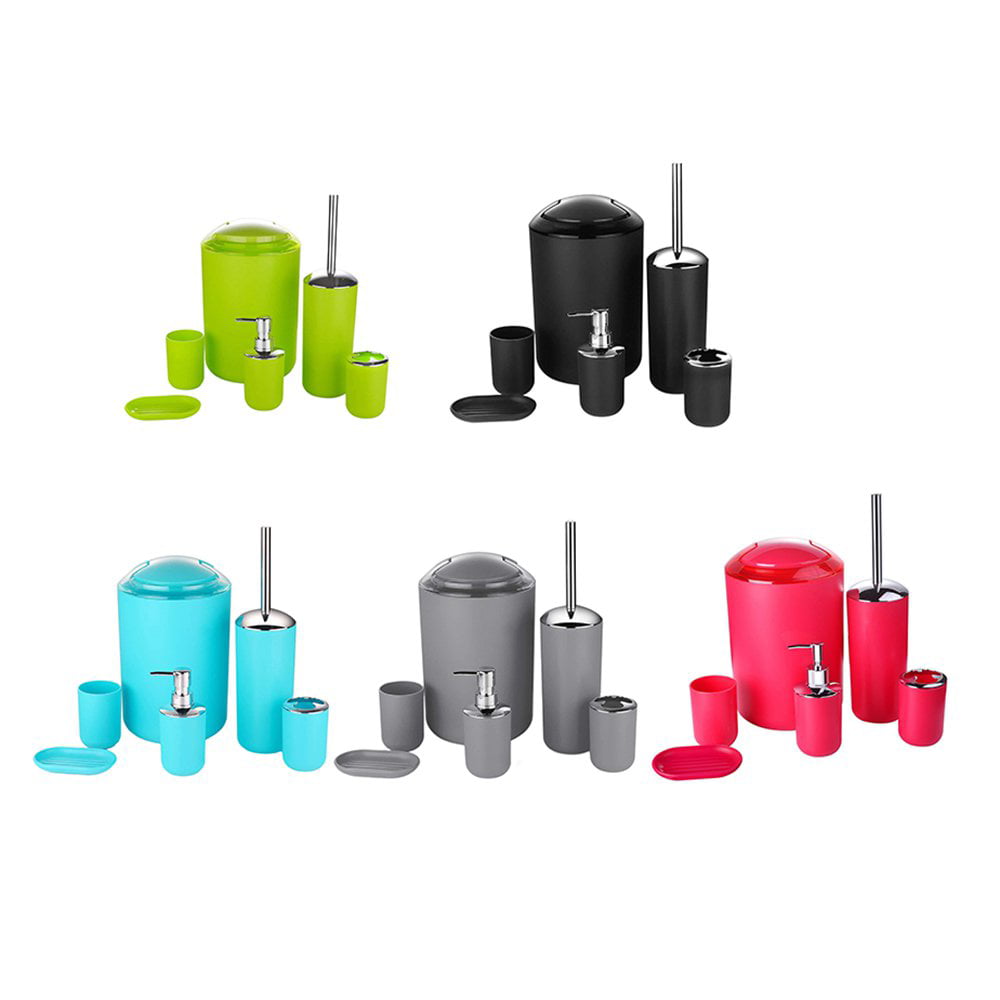 mouthwash cup emul trash can soap box Bathroom toiletries toothbrush holder 