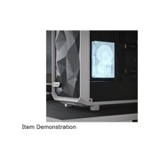 Fractal Design Meshify 2 Computer Case - Tower - Black - Steel, Tempered Glass - 8 x Bay - 0 - EATX, ATX, Micro ATX, Mini ITX Motherboard Supported - 9 x Fan(s) Supported - 0 x External 5.25 Bay -...