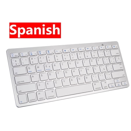 11.2*4.7inch Multilingual Wireless 3.0 Keyboard ABS 78 keys Ultrathin ...