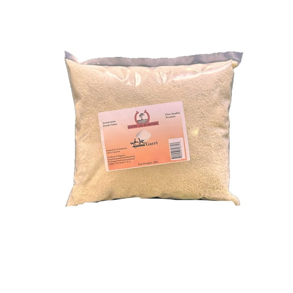 White Gari - 5lb, Premium Cassava Flour for African Dishes