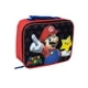 thumbnail image 4 of Nintendo Bolsa Térmica para Almuerzo Super Mario, Color Negro y Rojo, para Niños, para Campamento Escolar, 4 of 5