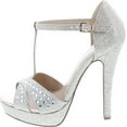 thumbnail image 2 of Delicious Womens Jenice Dress Pumps Sandals Shoes, 2 of 7