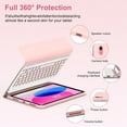 thumbnail image 3 of Detachable Wireless Keyboard Folio with Pencil Holder for 11-inch iPad 11th Gen 2025 (A16) & 10.9-inch iPad 10th Gen 2022，Pink, 3 of 16