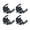 4pcs, variant on YIFAEUX 1/2/4/6Pcs Golf Ball Retriever for Putter Golf Ball Grabber Putter Ball Picker Mini Golf Ball Pick Up Claw for End of Putter Grip
