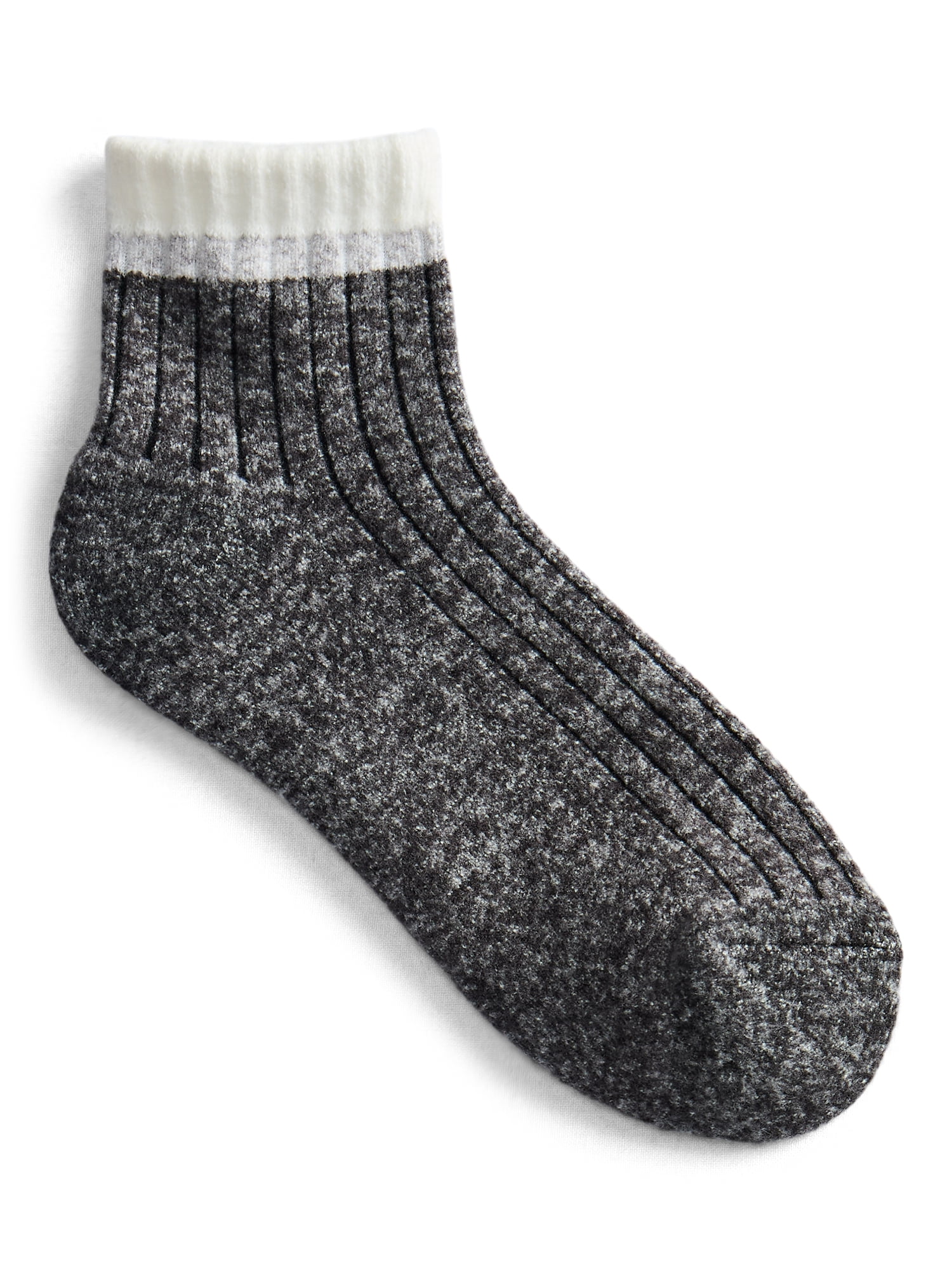 Joyspun Women’s Comfort Cozy Ankle Socks, 3-Pack, Size 4-10