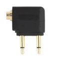 thumbnail image 4 of 5Pcs 3.5mm Plug Adaptor Jack Audio Headphone Converter Adapter Headset Connector for Airline Airplane Travel Earphone, 4 of 8