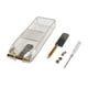 thumbnail image 2 of Caja de Aceite para Sellado de Bordes Perfecl Herramientas Manuales Compactas Prensa de Bordes de Cuero Funda semi cerrado, 2 of 8