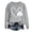 Gray, variant on cfhntfmh St.Patrick's Day Shirt for Women Soft Fashion Printed Crewneck Long Sleeve Pullover Tees Casual Loose Tops Gift