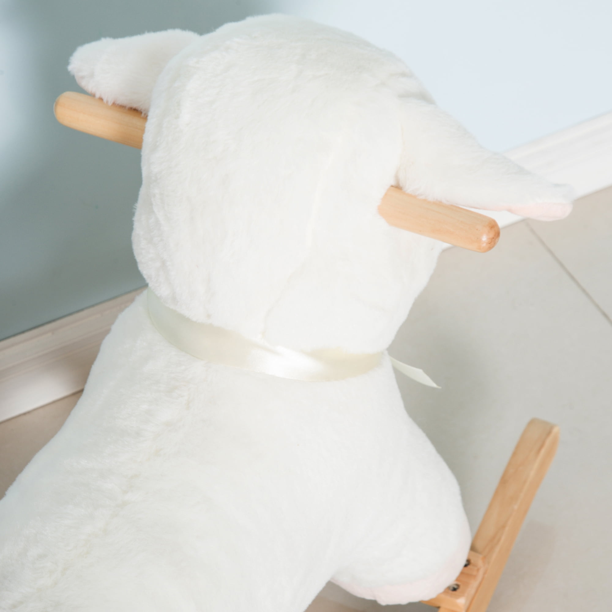 lamb plush rocker
