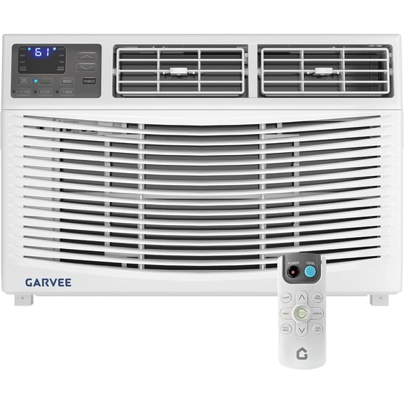 Window Air Conditioner Heat Pump, 12000 BTU 7-in-1 Smart Inverter Window AC Unit, Cool Heat Fan & Dry Wifi Up to 550 Sq ft