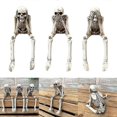 thumbnail image 2 of Intricately Human Halloween Figurine Ornament Capture Skeletal Structure, 2 of 5