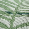 thumbnail image 3 of In- & Outdoor Rug Jungle Design with Palm Trees in Green White, 3 of 6