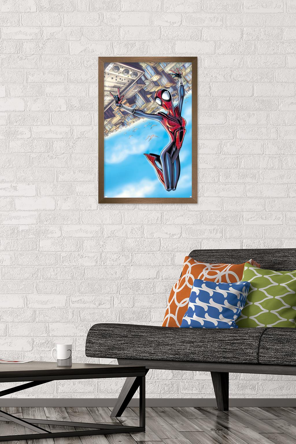 Marvel Comics - Spider-Girl - Spider-Girl #68 Wall Poster, 14.725" x 22.375", Framed