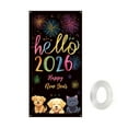 thumbnail image 2 of Happy New Year Decorations, Happy New Year Banner, 2025 Decorations New Years Door Cover, New Years Eve Decorations, 2026 New Year's Eve Door Banner for Front Porch, Eve Party Supplies A3, 2 of 9