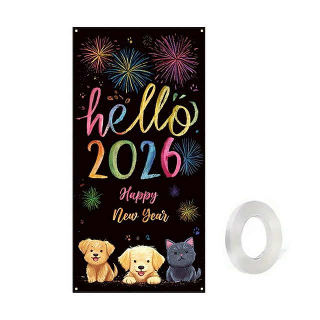 Christmas Door Decorations New Year Door Decoration Door Decoration Door Hanging Party Decoration Door Decoration Tapestry Christmas Party Decorations