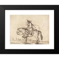 thumbnail image 2 of Henry William Bunbury 18x15 Black Modern Framed Museum Art Print Titled - The Broken Pipe, 2 of 5