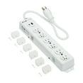thumbnail image 2 of Tripp Lite Eaton Medical Hospital Power Strip with Charging Ports, 6 Outlets + 2ft Cord, UL 1363 Certified Power Strip, Wall & Under-Desk Mount, Lifetime Manufacturer's Warranty (PS-602-HGUSB) CA3, 2 of 2