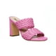 thumbnail image 1 of Sandalias Con Tacon Tipo Piel Rosa Casuales Formales rosa 26 Incógnita 088D6F, 1 of 6