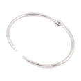 thumbnail image 4 of 3pcs 50mm Inner Dia Book Office Metal Loose Leaf Binder Hinge Snap Ring Keyring, 4 of 5