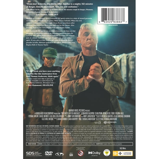 One Battle After Another (2025) (DVD) , Action & Adventure, Drama