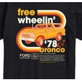 thumbnail image 3 of Ford - 1978 Ford Bronco Free Wheelin - Men's Short Sleeve T-Shirt, 3 of 5