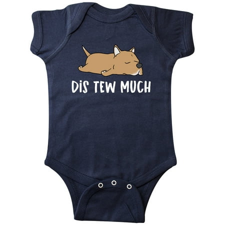 

Inktastic Napping Dis Tew Much Pit Bull Tan Gift Baby Boy or Baby Girl Bodysuit
