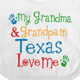 thumbnail image 4 of Inktastic Texas Grandma Loves Me Boys or Girls Baby Bib, 4 of 4