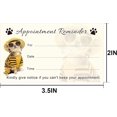 thumbnail image 2 of 100 Toiletteurs pour Animaux Rappel de Rendez-Vous - Cartes de Toilettage pour Animaux Carte d'Informations Client - 2 x 3,5 Pouces Carte de Toilettage pour Chien et Rallonge de Profil pour Affaires, Toilettage, 2 of 5