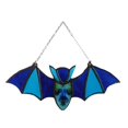 thumbnail image 1 of Home Decor Halloween Party Bat Suncatcher Window Hanging Wall Art Decoration Colorful Bat, 1 of 2