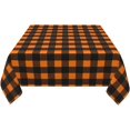 thumbnail image 3 of Christmas Tablecloth Square 60×60 Inch Blue Snowflake Winter Table Cloth Water Resistant Fabric Table Covers for Kitchen Dining Small Tablecloth for Party Home Decor, 3 of 6