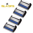 thumbnail image 4 of wqlpp-HeadBlade Men's HB4 Refill Shaving Razor Blades (4 Blades), 4 of 4