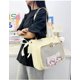 thumbnail image 2 of LHSHID Cute Ribbon Japanese Ita Bag Large Tote Crossbody Bag Messenger Bag for Women Aesthetic Bag Y2K Purse (White), 2 of 6