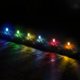 thumbnail image 5 of Luces solares al aire libre, paquete de 12 luces solares de jardín de acero inoxidable, luces LED impermeables con energía solar para caminos, iluminación de paisaje al aire libre para césped Adepaton CJWUS-4404, 5 of 6